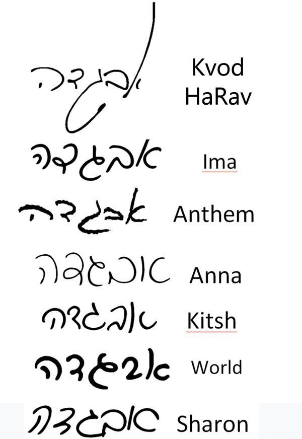 Free hebrew fonts