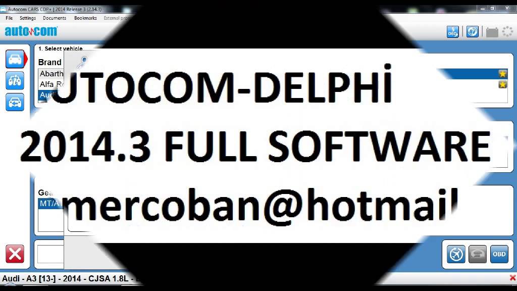 Delphi autocom software cracked full edition